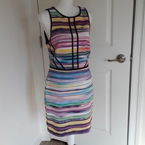 Multicolor contemporary dress